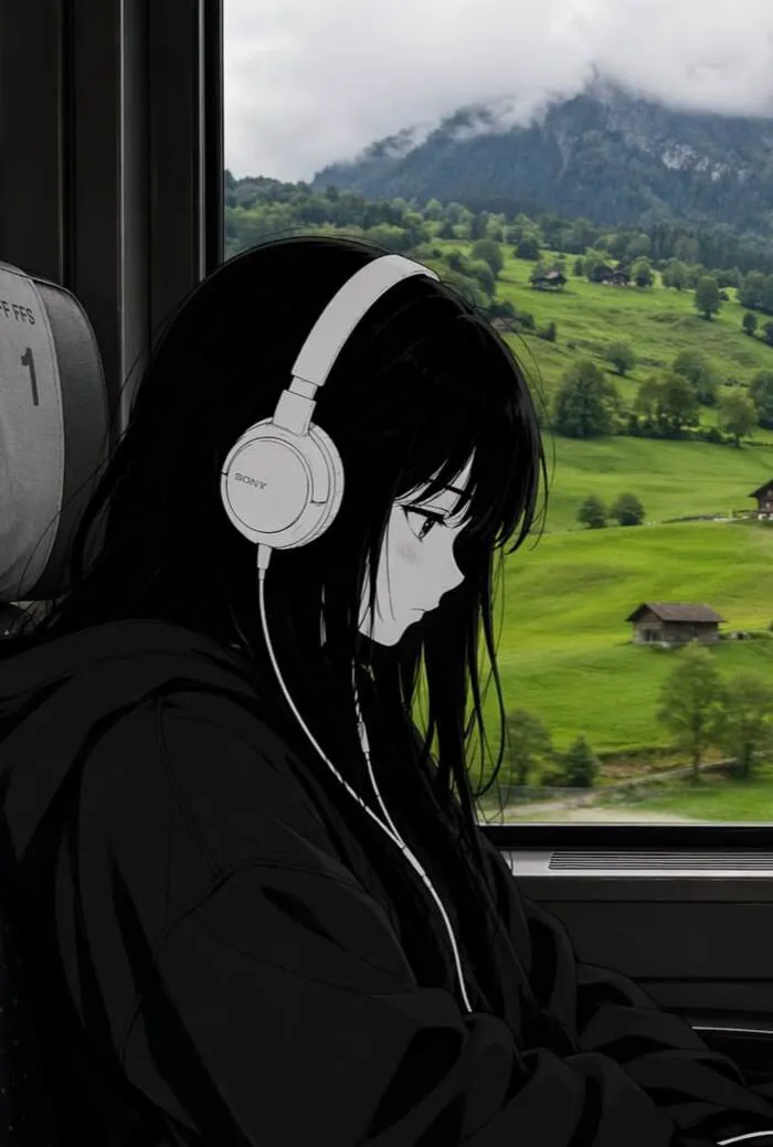 ảnh anime buồn girl full hd