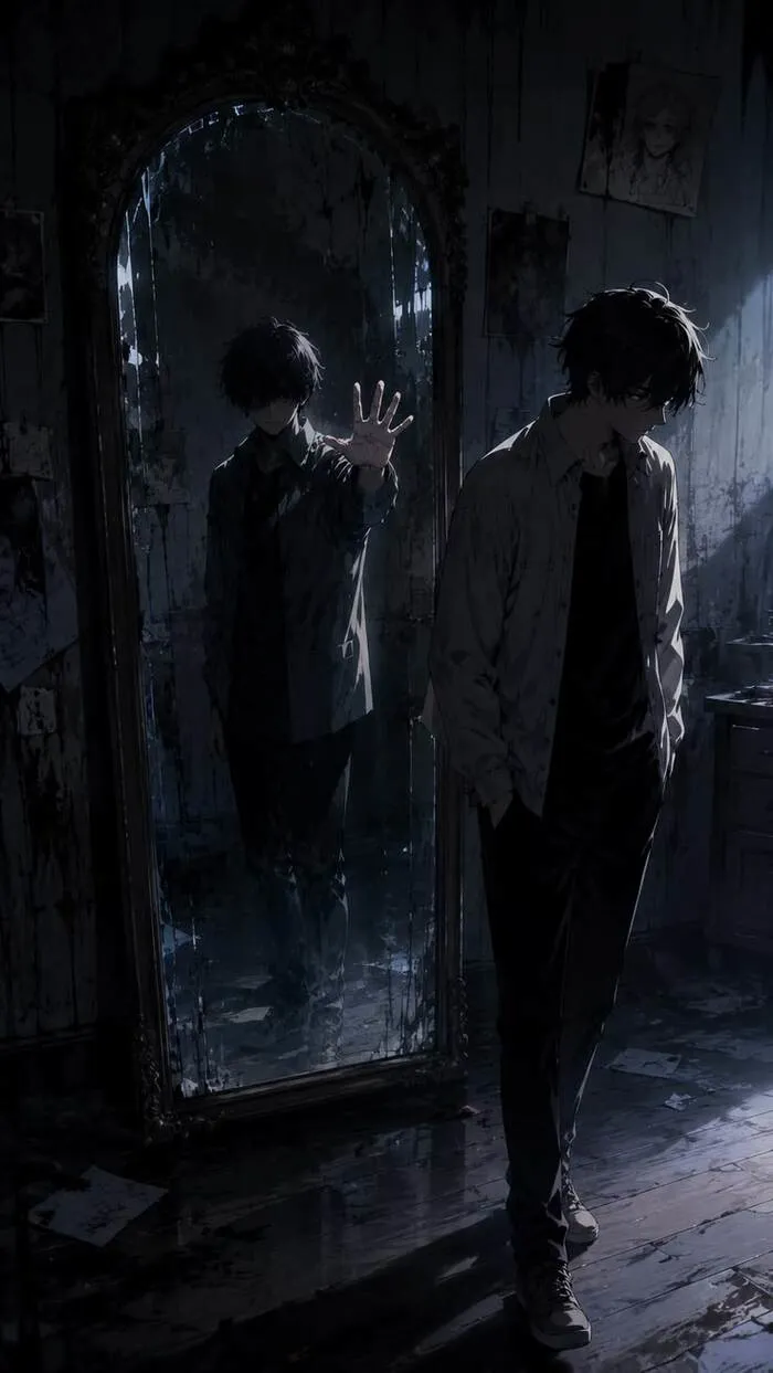 ảnh anime buồn sad boy