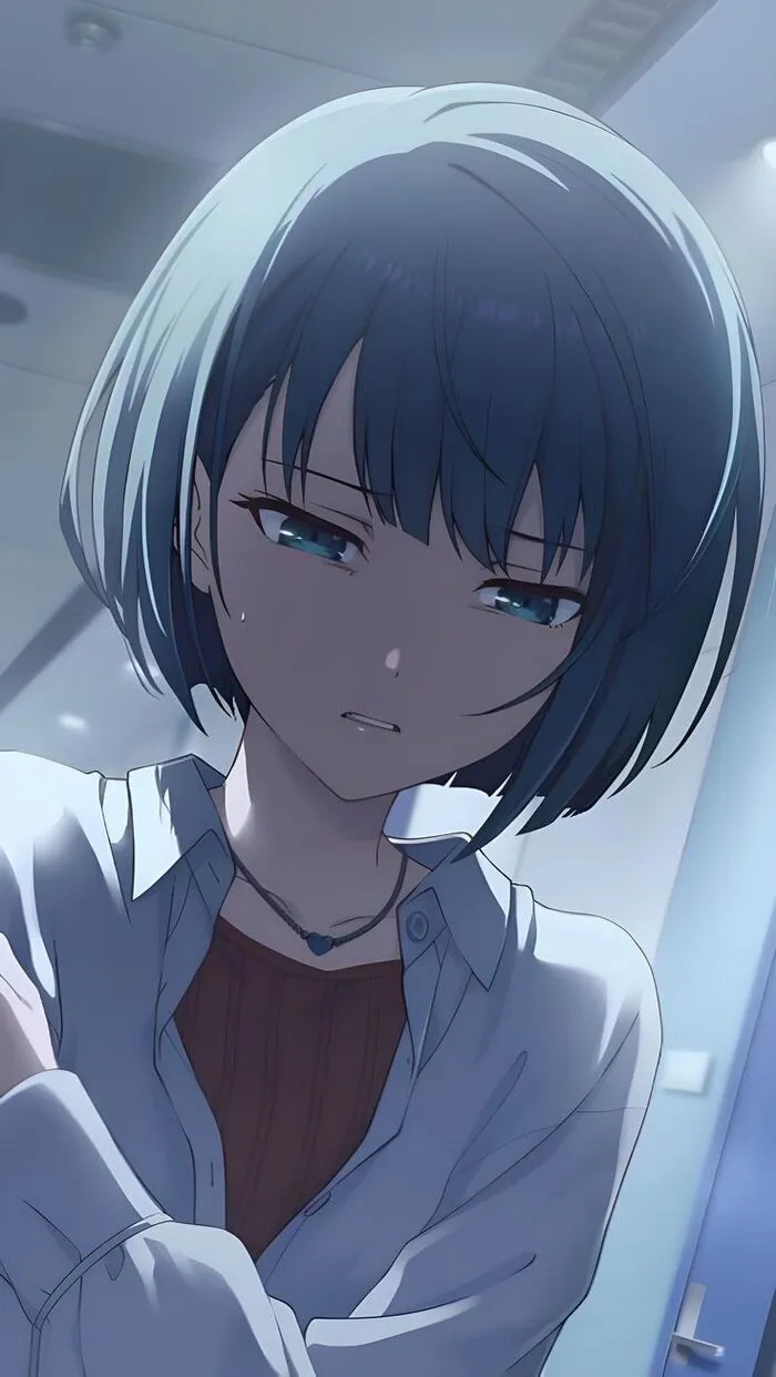 ảnh anime buồn tâm trạng con gái