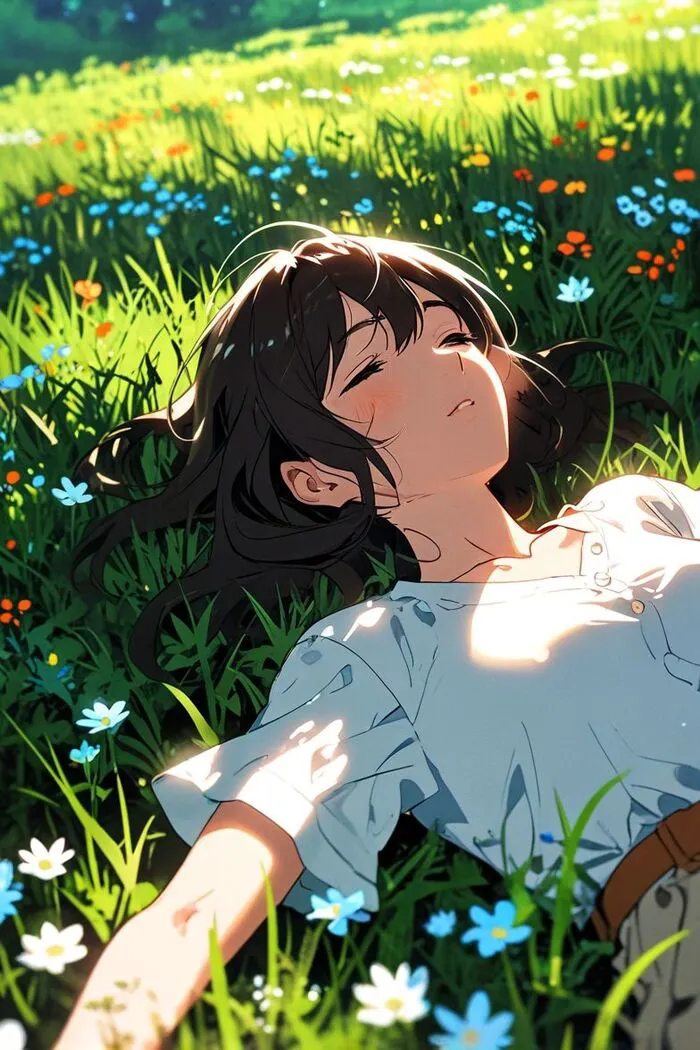 ảnh anime chill cute