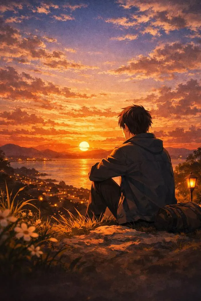 ảnh anime chill siêu ngầu