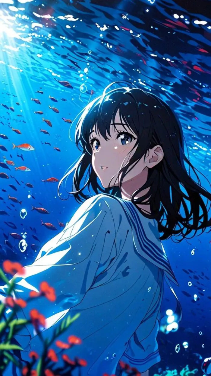 ảnh anime chill xinh nhất