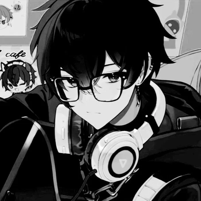 ảnh anime đen trắng siêu ngầu hot nhất