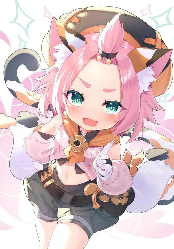 ảnh anime genshin impact art