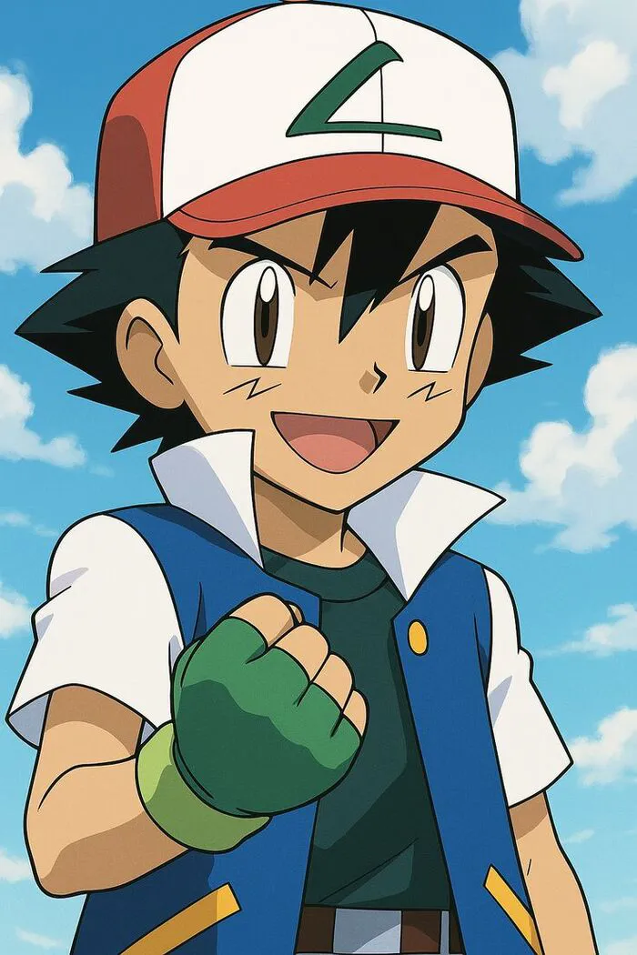 ảnh Ash Ketchum cool