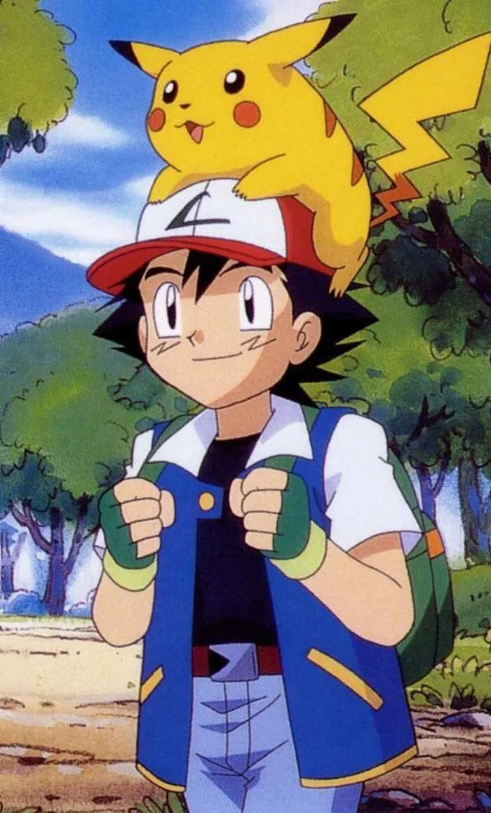 ảnh Ash Ketchum đáng yêu