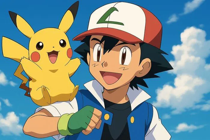 ảnh Ash Ketchum và pikachu đáng yêu nhất