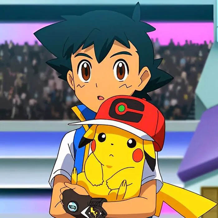 ảnh Ash Ketchum và pikachu đẹp