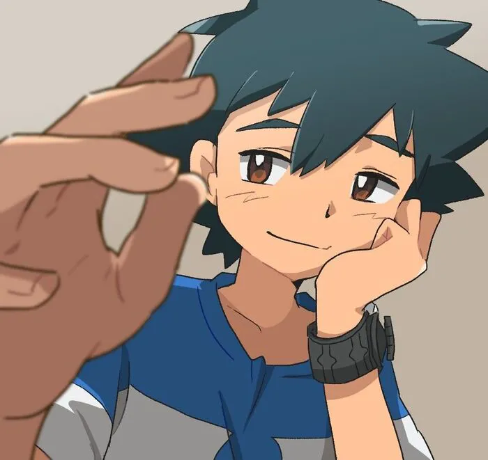 ảnh Ash Ketchum và pikachu siêu đáng yêu