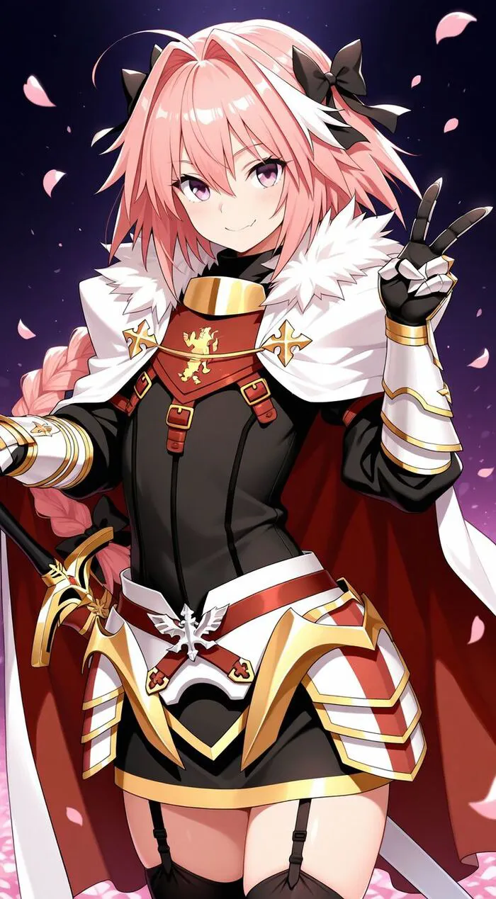 ảnh Astolfo đẹp năng động