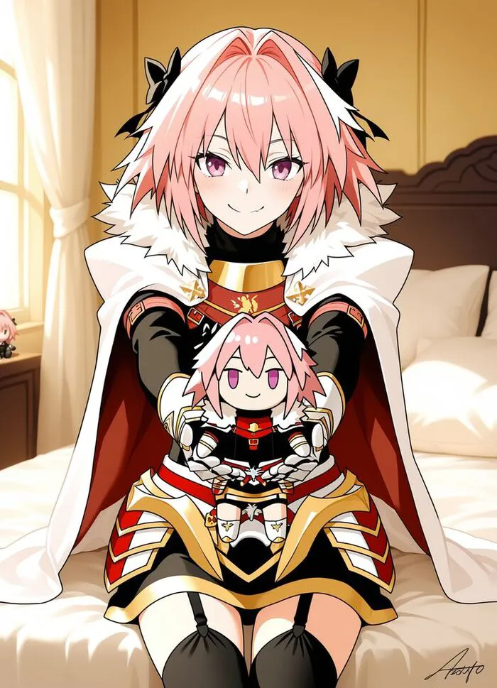 ảnh Astolfo đẹp phong cách anime