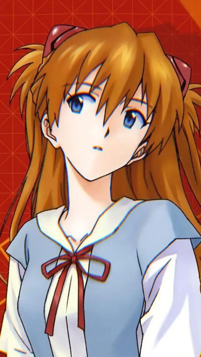 ảnh Asuka Langley Soryu đẹp tự tin