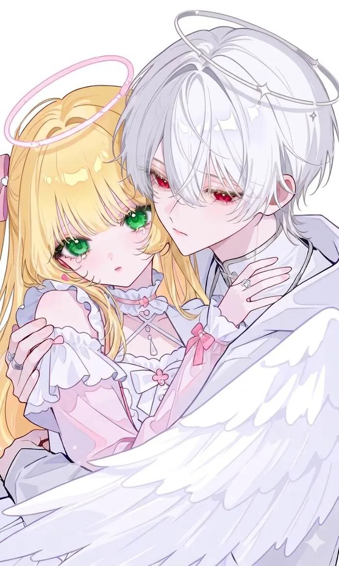 ảnh cặp đôi anime lãng mạn đáng yêu