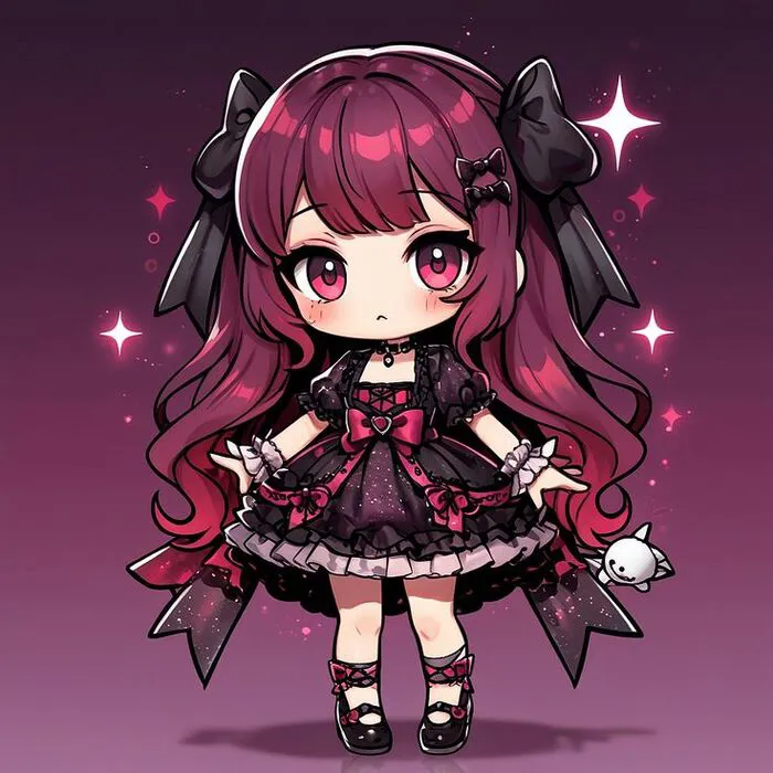 ảnh chibi anime nữ đáng yêu