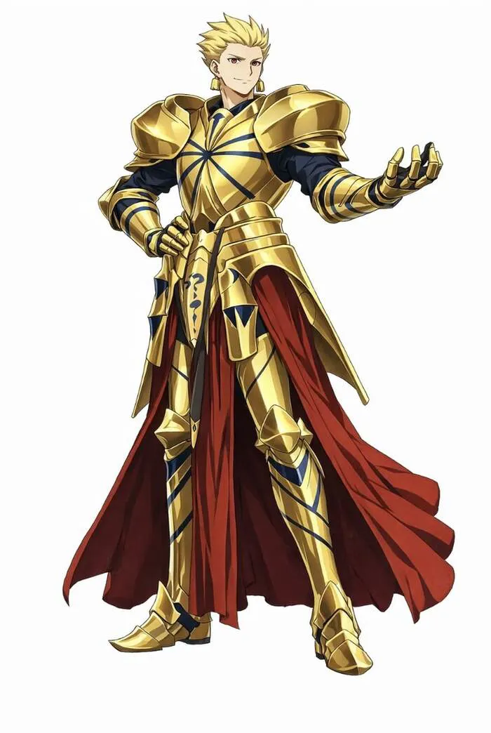 ảnh Gilgamesh đẹp ánh mắt lạnh