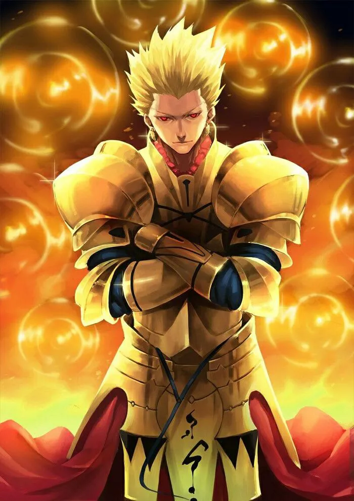 ảnh Gilgamesh đẹp phong thái riêng