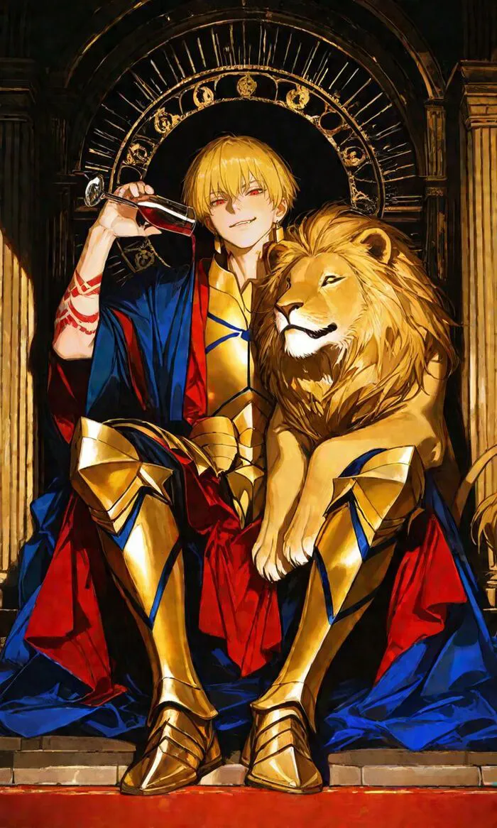 ảnh Gilgamesh đẹp quyền lực