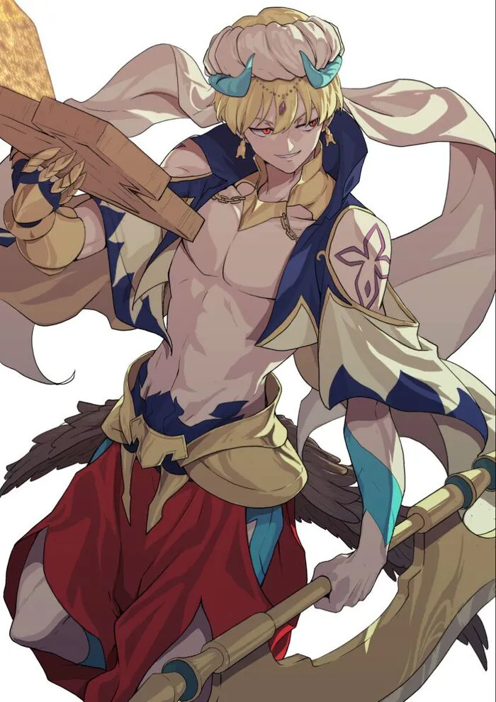 ảnh Gilgamesh đẹp thần thái vua