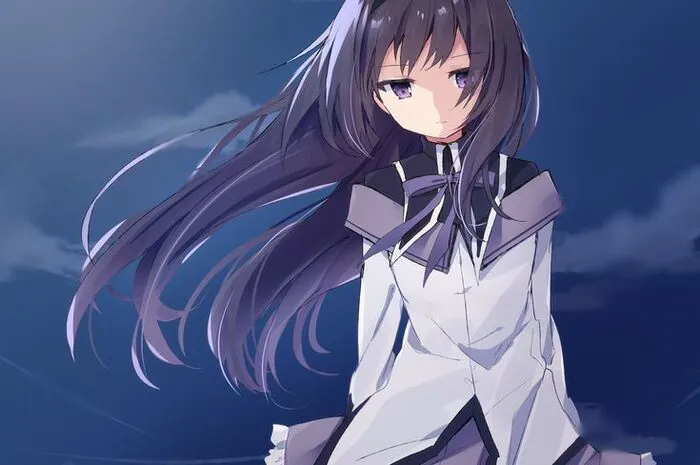 ảnh Hitagi Senjougahara đẹp trầm lặng