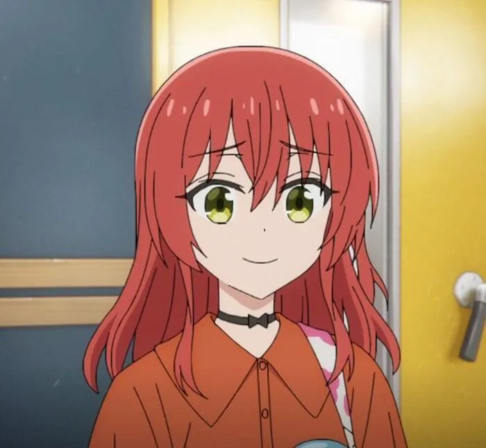 ảnh Ikuyo Kita cười smile cute