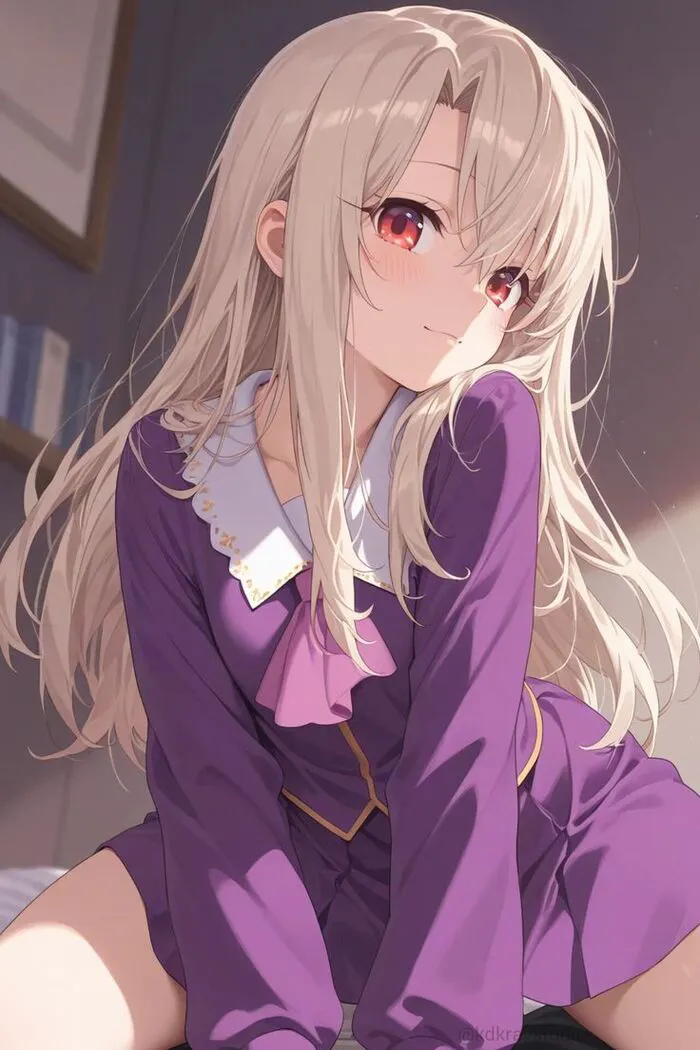 ảnh Illyasviel von Einzbern đẹp hồn nhiên