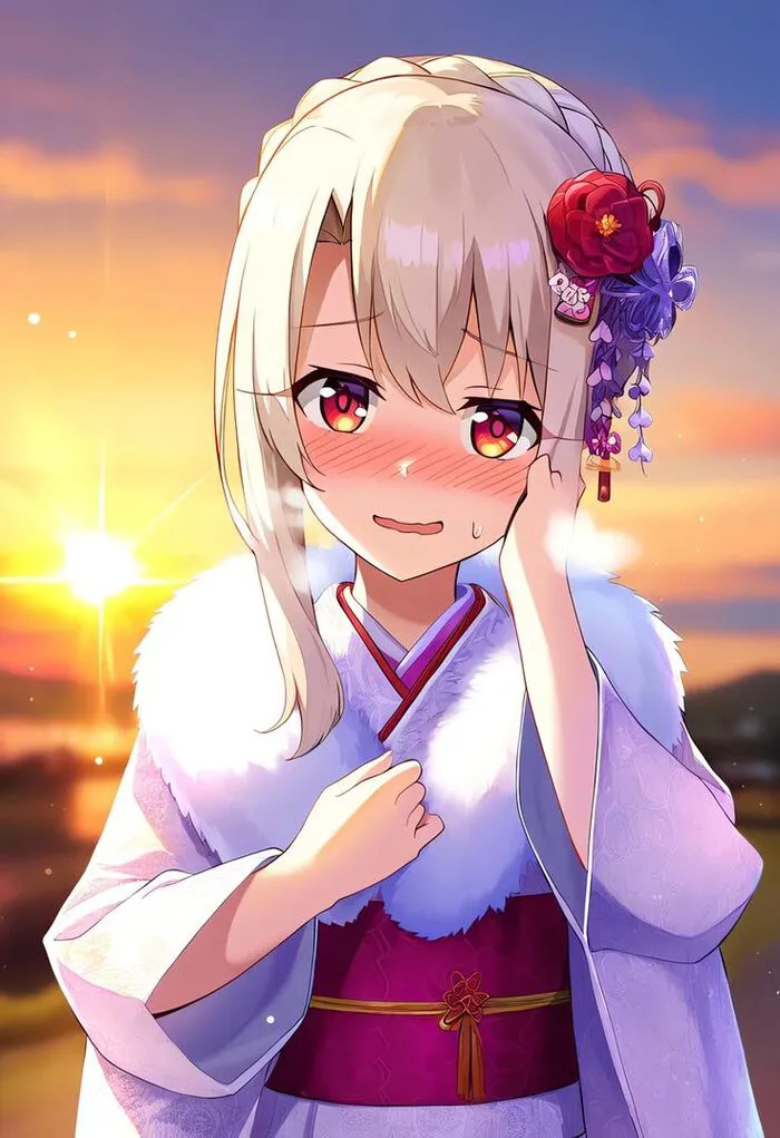 ảnh Illyasviel von Einzbern đẹp phong cách anime