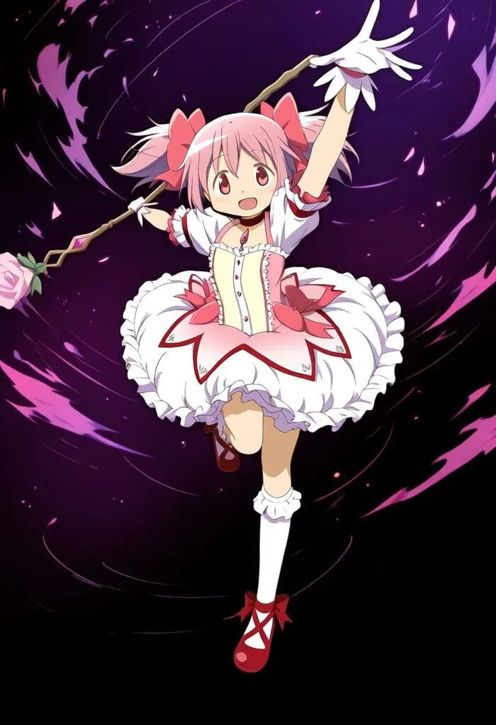 ảnh Madoka Kaname đẹp ánh nhìn ấm áp