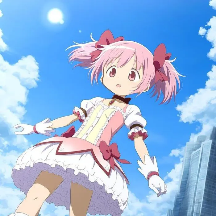 ảnh Madoka Kaname đẹp cuốn mắt