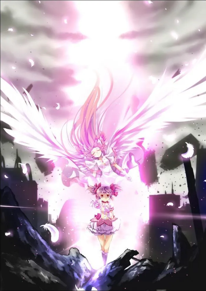 ảnh Madoka Kaname đẹp dịu êm