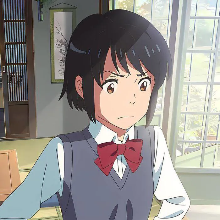 ảnh Mitsuha Miyamizu siêu xinh