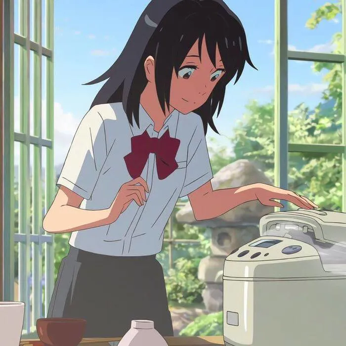 ảnh Mitsuha Miyamizu xinh đẹp