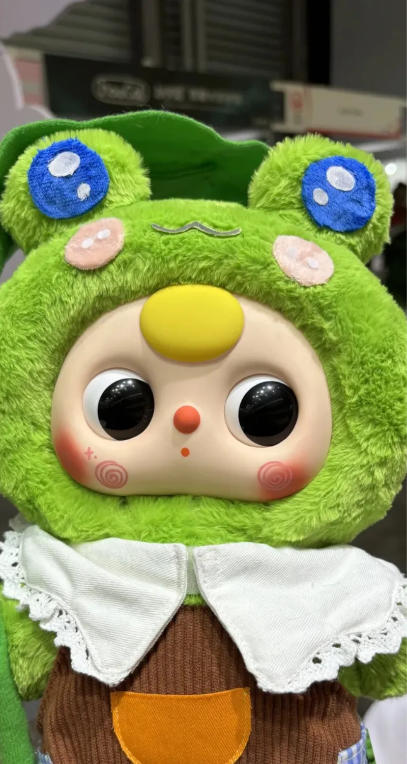ảnh nền baby three xanh mắt lé
