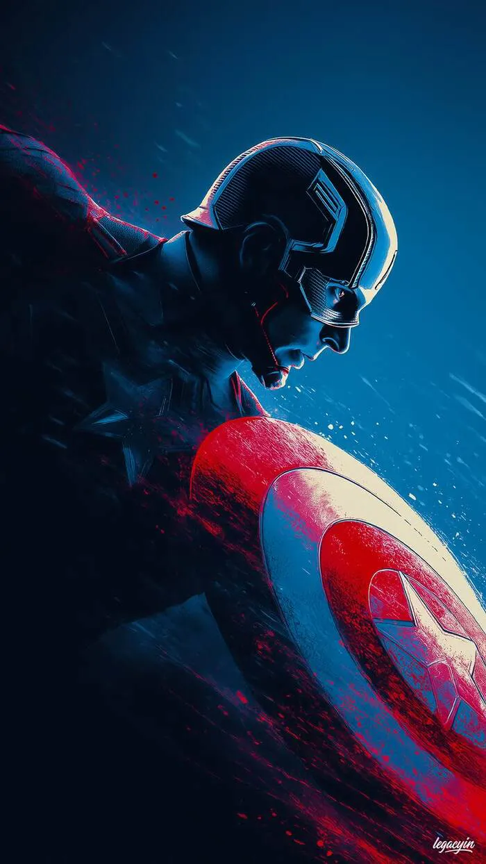ảnh nền captain america siêu chất