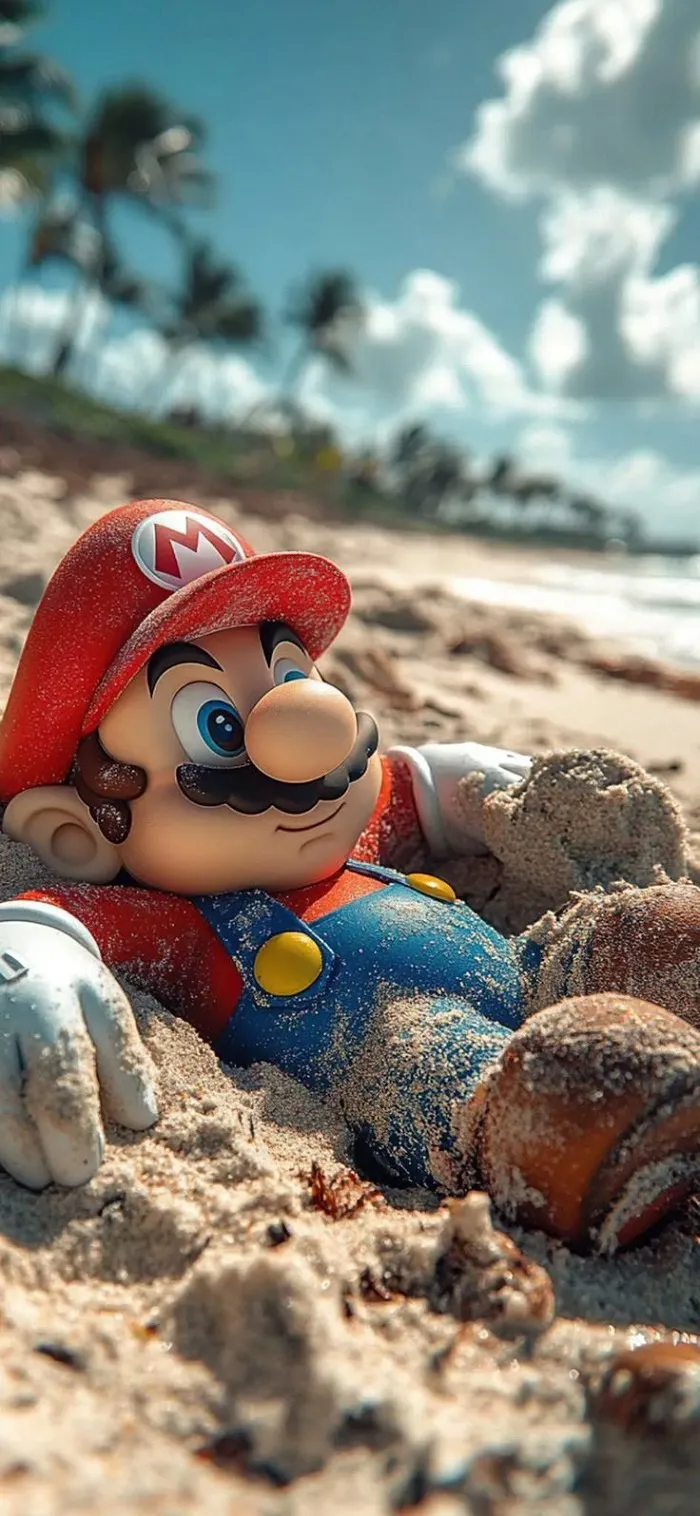 ảnh nền cartoon mario
