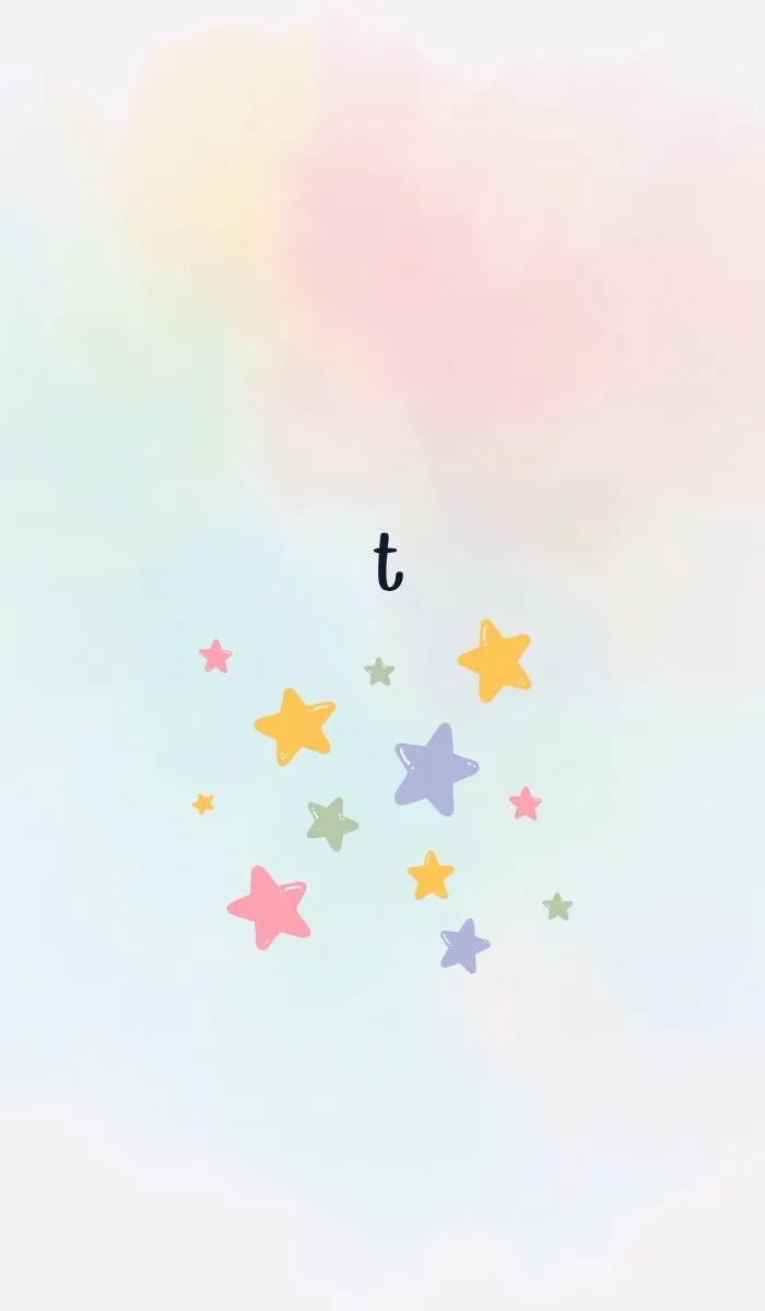 ảnh nền chữ T cute nhất full hd
