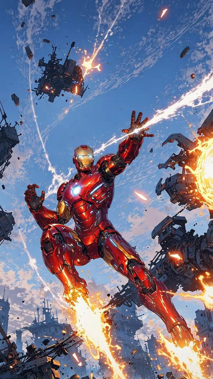 ảnh nền iron man đẹp hot