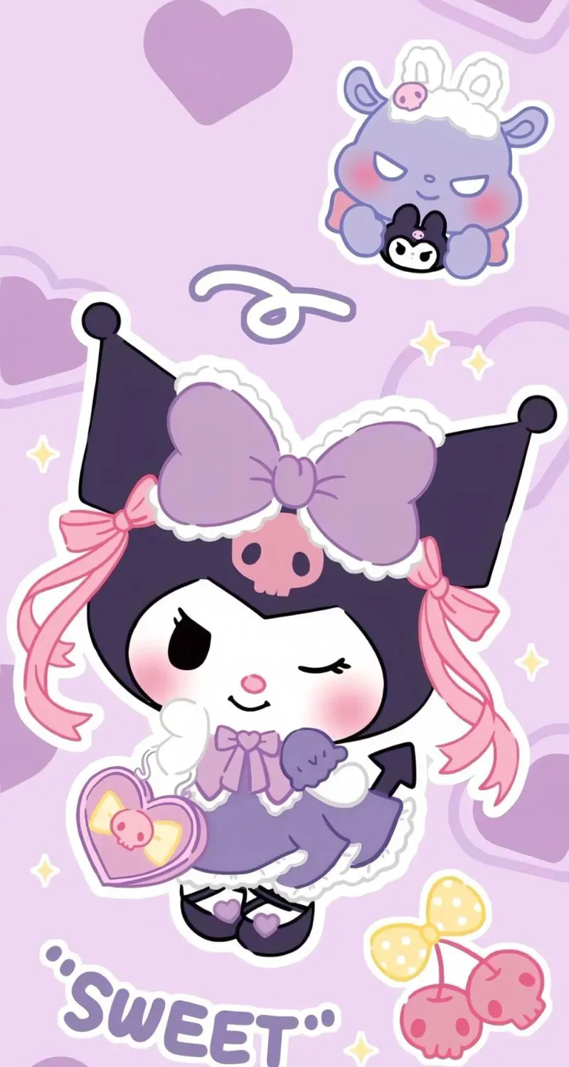ảnh nền kuromi đẹp nhất
