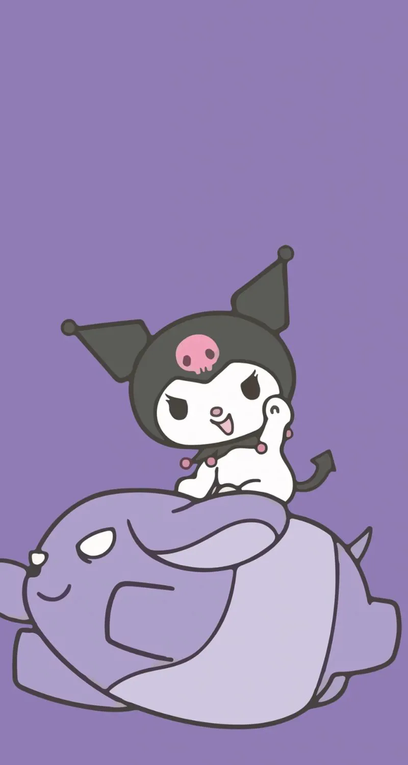 ảnh nền kuromi hd