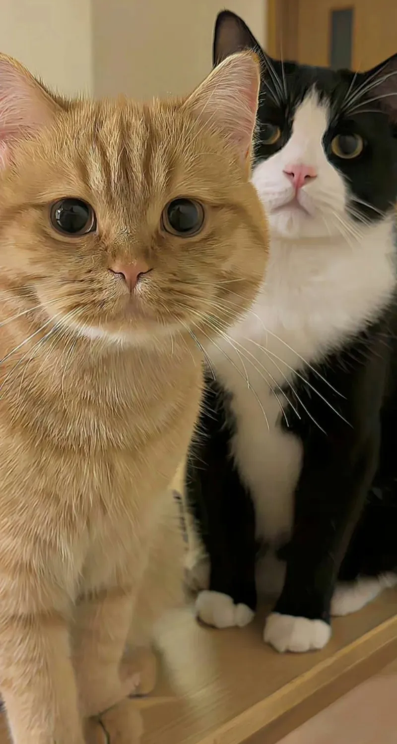 ảnh nền mèo cute 4k