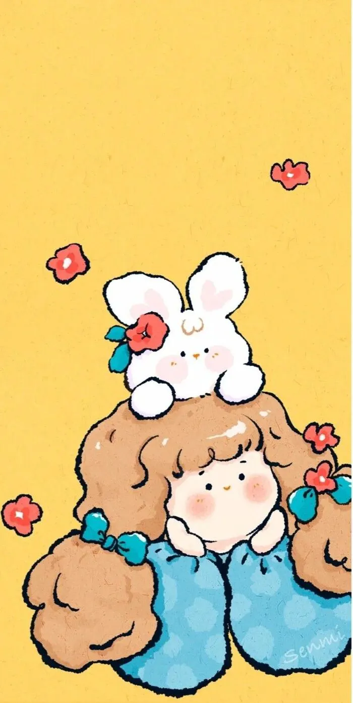 ảnh nền vàng cho người mệnh kim siêu cute