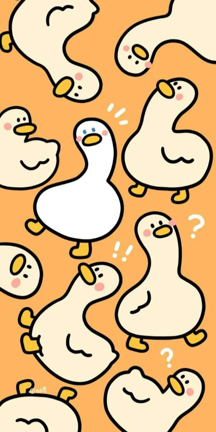 ảnh nền vàng đáng yêu