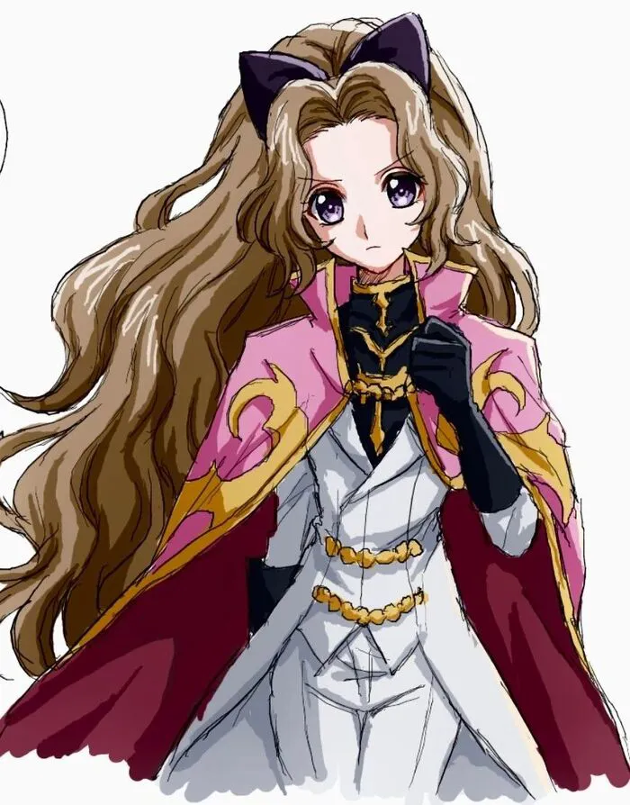 ảnh Nunnally Lamperouge đẹp ánh mắt ấm áp