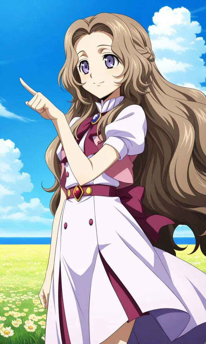 ảnh Nunnally Lamperouge đẹp cuốn hút