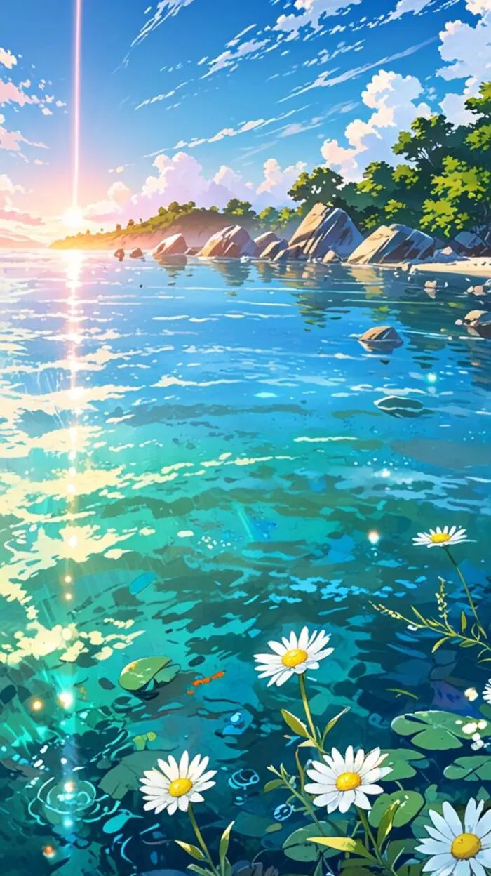ảnh phong cảnh anime ảo hd