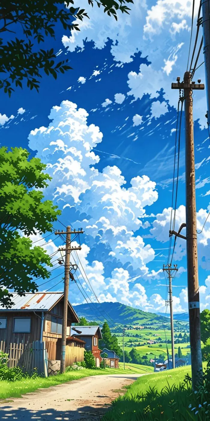 ảnh phong cảnh anime ảo