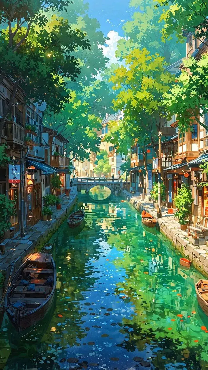ảnh phong cảnh anime cực đẹp