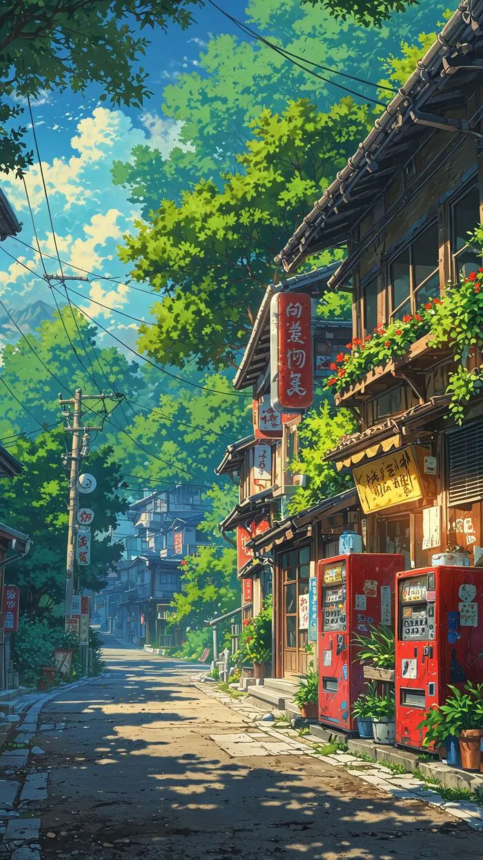 ảnh phong cảnh anime đẹp nhất