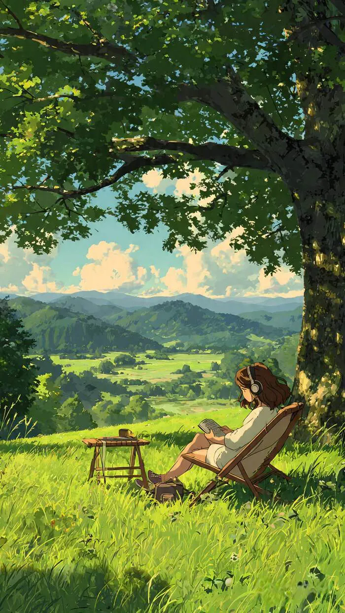 ảnh phong cảnh anime siêu ảo