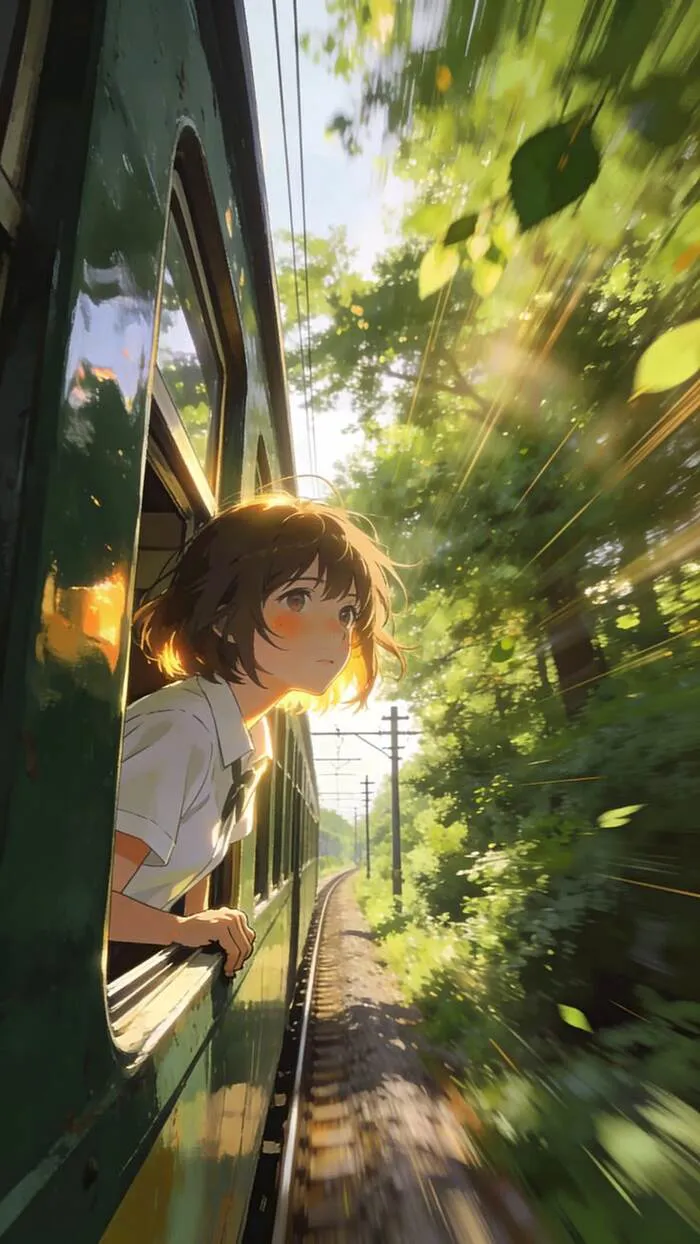 ảnh phong cảnh anime thơ mộng