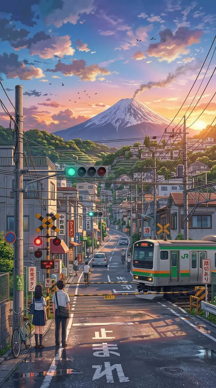 ảnh phong cảnh anime